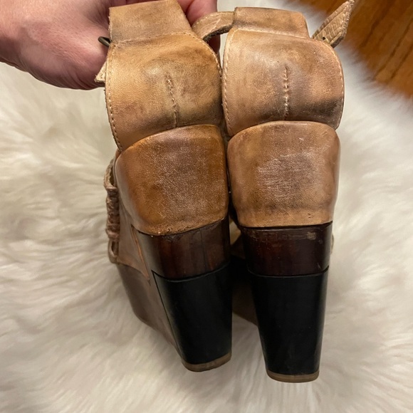 Bed Stu Petra Wedges Size 9.5 - Picture 5 of 7